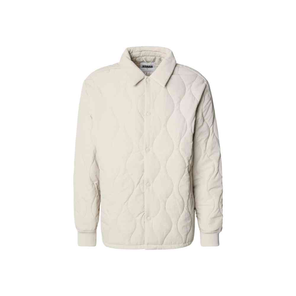 Urban Classics - Quilted Overshirt Jacket - Grijs